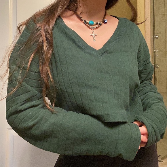 PacSun Sweaters - Pacsun Cropped Long Sleeve Sweater